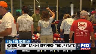 Details Honor flight taking veterans from Upstate to Washington, D.C. Update