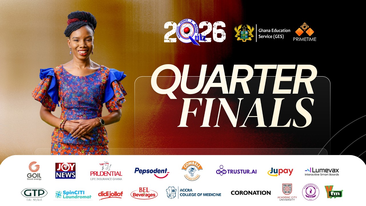 NSMQ 2026 QUARTER-FINALS: Presbyterian Boys’ Secondary Sch vs Mfantsipim Sch vs Presby SHS, Bompata