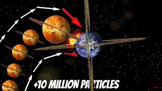 Earth X-Rings Collision/Binary Venus Rings | Universe Sandbox 2