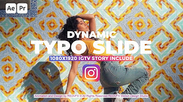 Dynamic Typo Slideshow for Premiere Pro