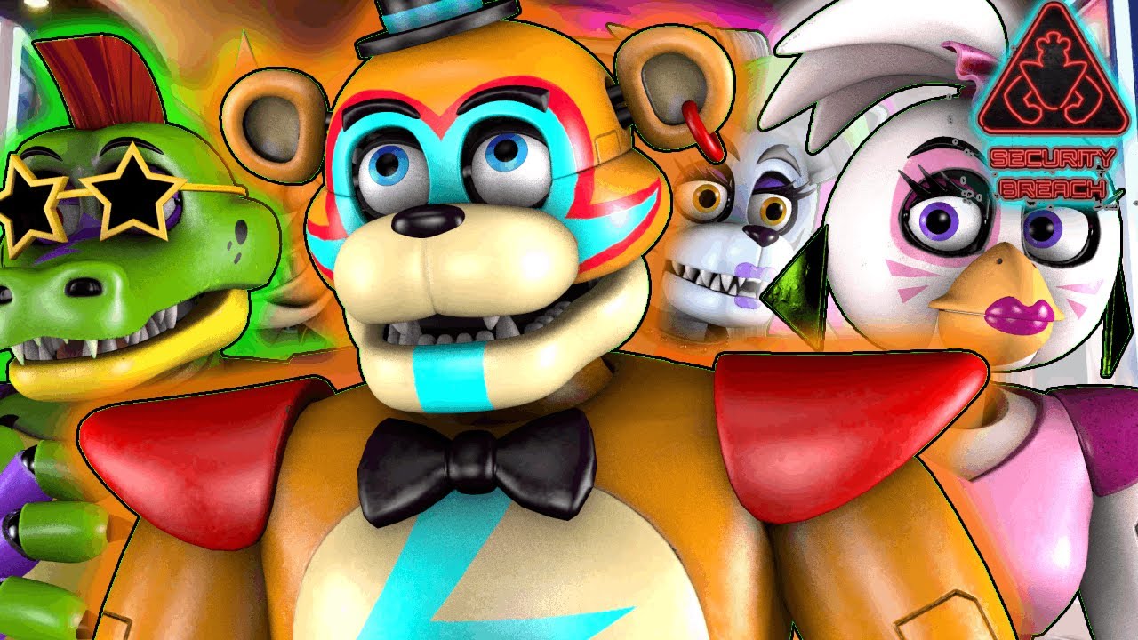 Gmod FNAF  Five Nights at Freddy's: Security Breach Roleplay! 