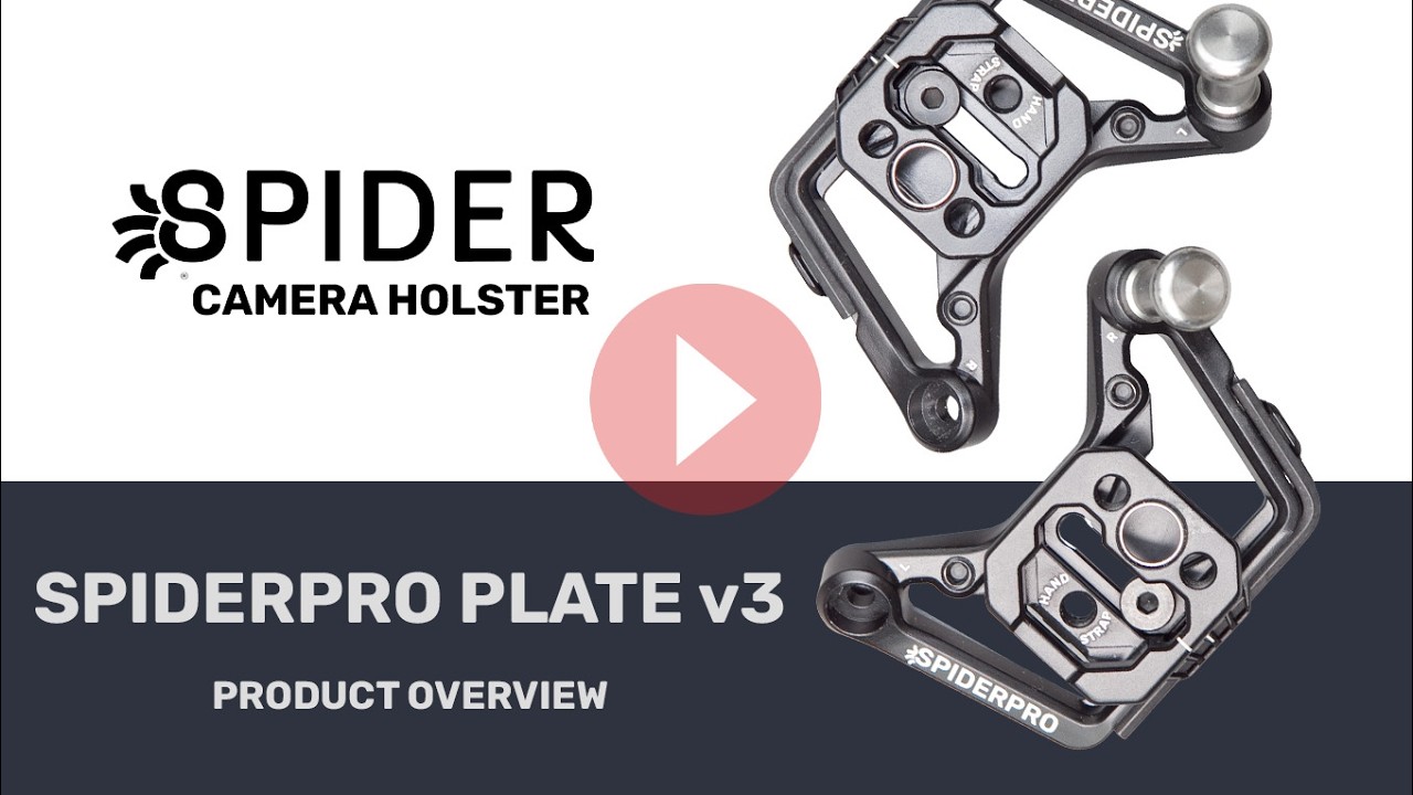 Spider Holster v3 - Camera Plate v3 - Product Overview - YouTube
