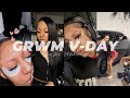 Vlog grwm valentines day edition lashes  makeup  photoshoot more ashimary wig install