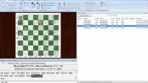 ChessBase 11 -- more about search combinations, using GM-level multi-Queen endgames