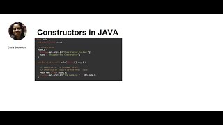 Constructors in JAVA
