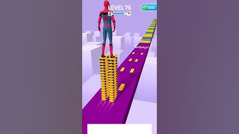 SPIDERMAN SKATER STACKER GAMEPLAY WALKTHROUGH | ANDROID,iOS MOBILE | SUPER