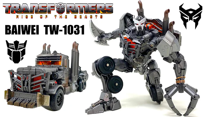 BAIWEI TW-1031 Transformers RISE OF THE BEASTS Leader SS101 SCOURGE Review