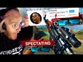 I SPECTATED SOLOS AND WATCHED KEVIN DURANT!? (WARZONE)