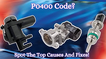 P0400 Trouble Code: Exhaust Gas Recirculation Flow Malfunction (Top Causes & DIY Fixes)