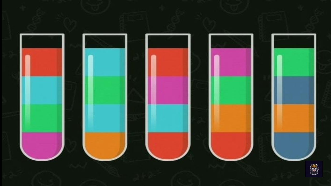 Water Color Sort Gameplay Walkthrough ( Part - 2 )