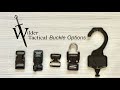 Buckle Options for Wilder Tactical’s Hitman Gear Bravo &amp; Charlie Belt #battlebelt #tacticalgear