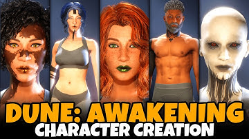 Dune Awakening Character Creation (Male & Female, Full Customization, All Options, More!)