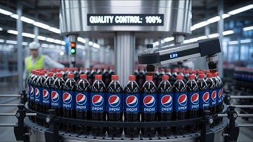 Pepsi Mega Factory | How Pepsi Is Made In Factory With Modern Technology | Built By Mchines