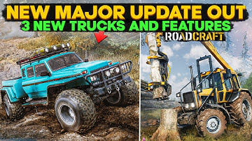 New Update Out 3 New Trucks and All New Features/Changes in RoadCraft You Need to Know
