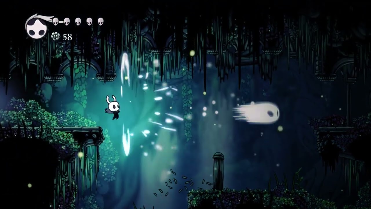 Hollow Knight Any% NMG Greenpath Fireball Skip (with 1 fireball) - YouTube