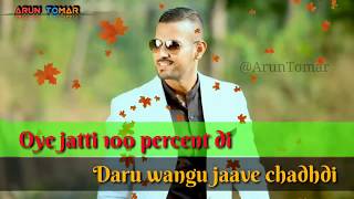 100 Percent - Garry Sandhu | Tory Lanez | Whatsapp Status | Dr Zeus | Latest Songs 2018