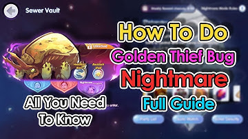 [ROX] FULL GUIDE. How To Do Golden Thief Bug Nightmare Mode Sewer Vault Instance | King