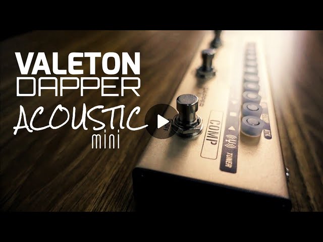 Valeton Dapper Acoustic Mini - Short Review & Samples - YouTube