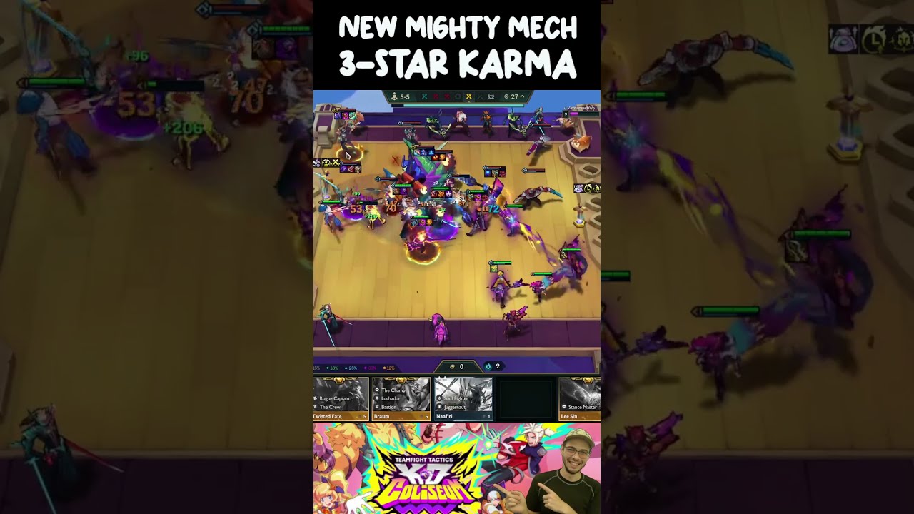 TFT Set 15 Mighty Mech With A MAXED OUT Karma Tft Set15 Leagueoflegends Tftset15