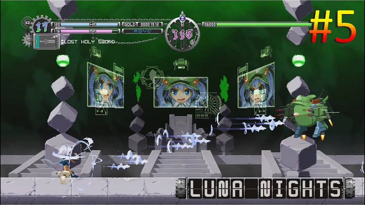 Touhou Luna Nights - Flandre Boss Fight