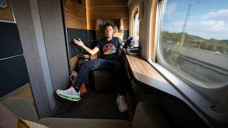 What Japan’s $500 Private Shinkansen Supreme Class Train Cabin is like