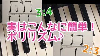 【2拍3連、3拍4連のポリリズム】こんなに簡単に打てる！解説と練習法