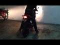 Cbr 250 burn out by Abang Zal