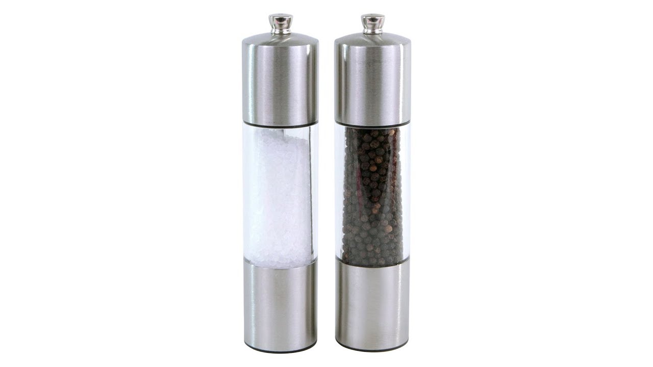 Cole & Mason Everyday Salt & Pepper Shaker Gift Set (H311703U) YouTube