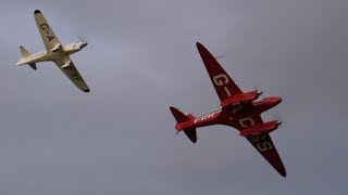 Mew Gull and Comet at Old Warden 19th August 2017