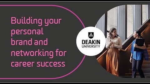 Building your personal brand and networking for career success | Webinar