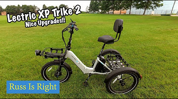 Lectric XP Trike 2 - A Refined ETrike With Nice Upgrades!