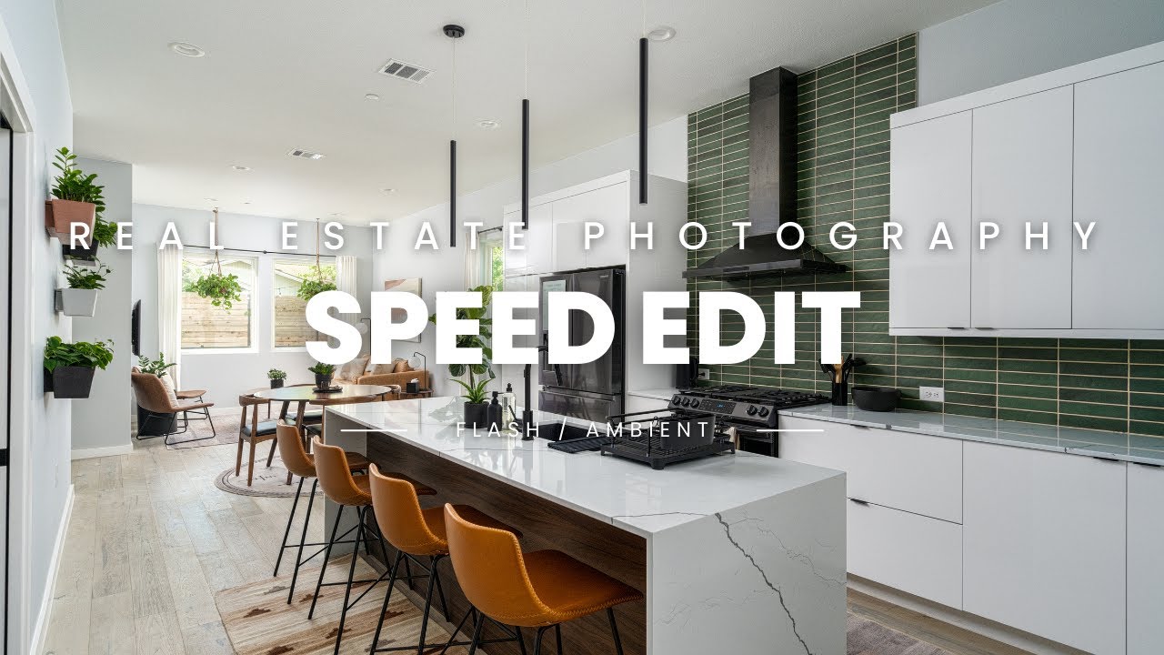 Flash / Ambient Speed Edit (Real Estate Photography)