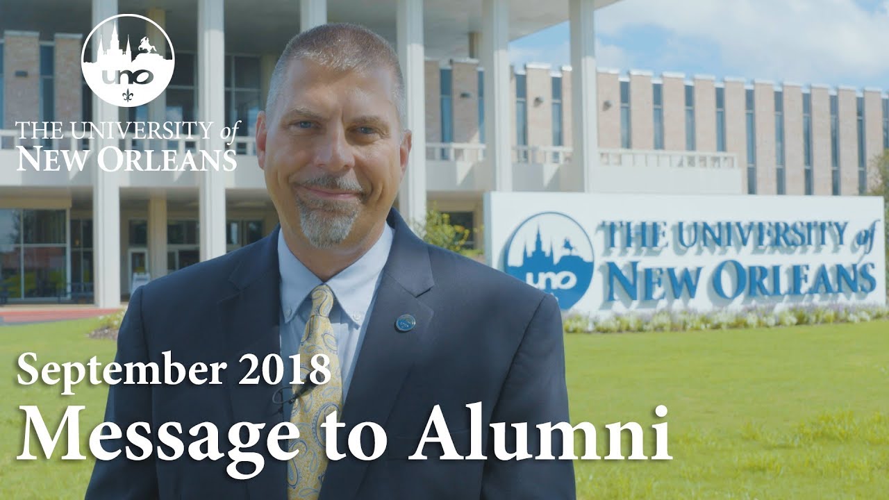 alumni hoy Message to Alumni - September 2018