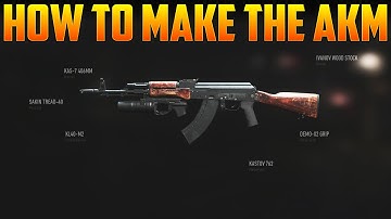 Modern Warfare II (MW2 2022) | How to make the AKM [KASTOV 762 Blueprint] *SECRET WEAPONS*