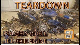 Polaris SL 650 engine teardown by JUST GO MAKE IT 2,594 views 5 years ago 12 minutes, 40 seconds