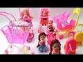 Barbie doll kitchen toys for kids  kids yusra and eshal show