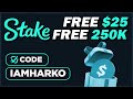 Stake Promo Code | New Stake Promo Code 2025 | FREE $25 | UP TO $250 ON STAKE