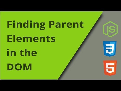 Parent Elements in the DOM