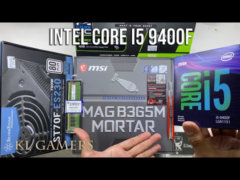 intel Core i5 9400F msi MAG B365M MORTAR Kingston 16GB DDR4 KC600 SSD GTX 1650 Cooler Master CMP250