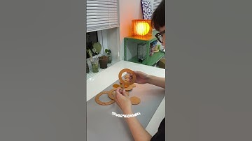 DIY đèn mica gắn tường. #truggthichonha #diy #decor