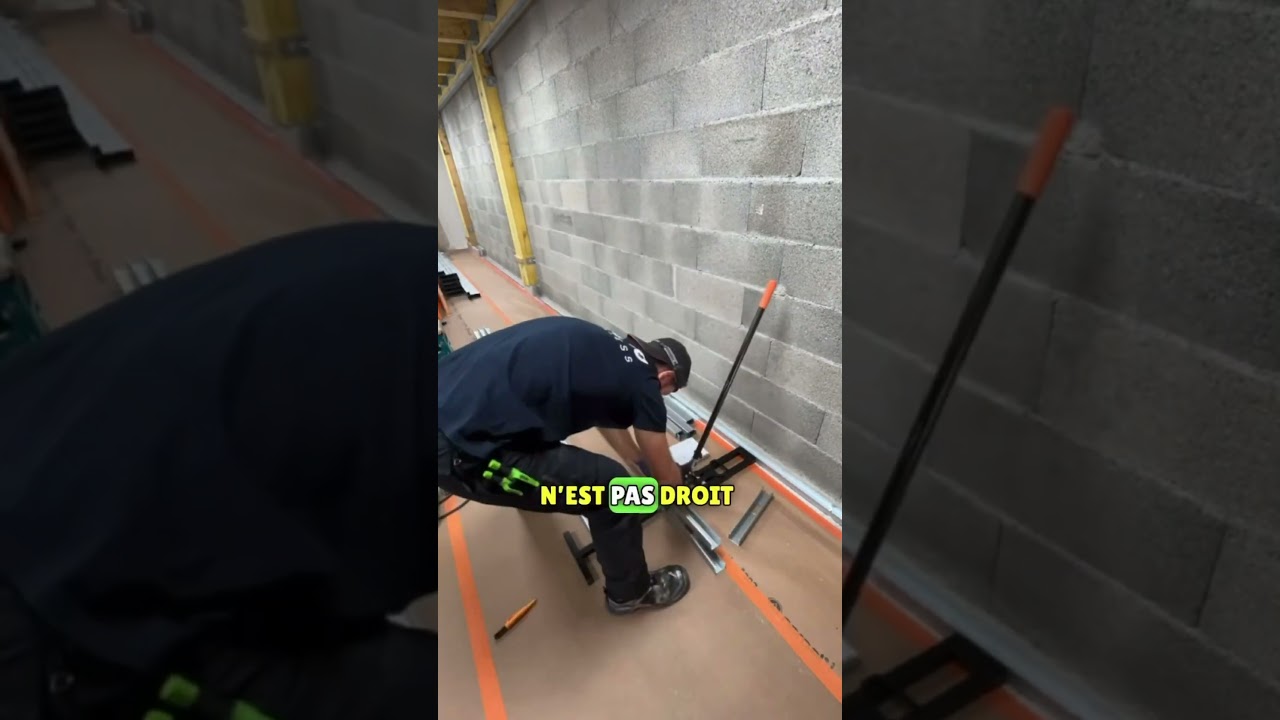 ✅COMMENT ISOLER UN MUR DANS UN GARAGE ? ➡️PART. 1/3 #shorts