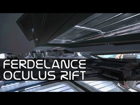 Elite: Dangerous - Walking Around the FerDeLance with Oculus Rift