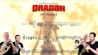 How To Train Your Dragon - This Is Berk || French Horn & Trumpet Cover