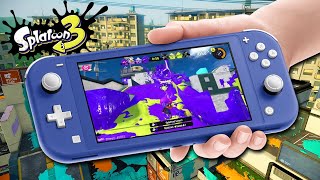 Splatoon 3 on the Nintendo Switch Lite! - YouTube