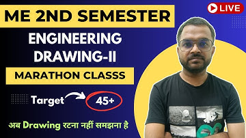 Engineering Drawing 2nd मैराथन @PolytechnicPathshala