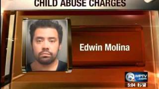 West Palm Beach man arrested on child abuse charges