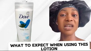 DOVE LIGHT CARE BODY LOTION HONEST REVIEW✨BEST MOISTURIZING LOTION Dove Lotus Flower And Rice Water Lotion