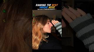 Ranking The Best Unique Nose 👃✨ #shorts  #unique  #trending  #features