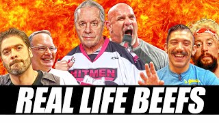 10 Real Life Pro Wrestling BEEFS | Going In Raw Countout