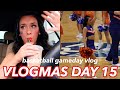 VLOGMAS DAY 15 | cheering a uf men&#39;s basketball game